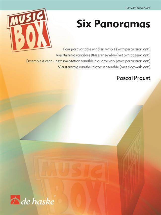 Music Box - Proust Six Panoramas for Variable Wind Quartet published by de Haske